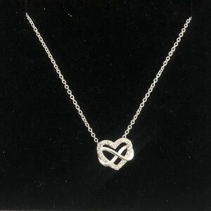Pandora Sparkling Infinity Heart Collier Necklace Length 17.7 in / 45cm